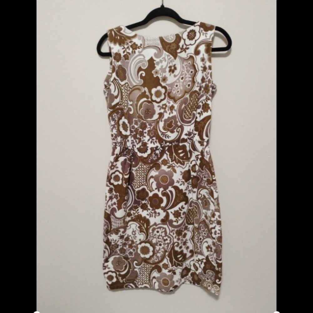 Vintage 60s/70s handmade vintage floral retro dress